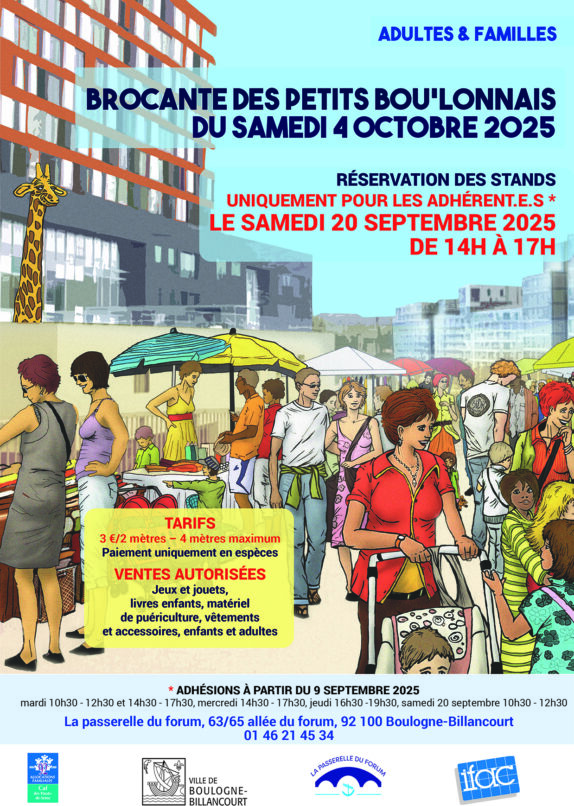 Réservation des stands