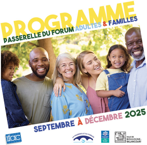Notre programme de septembre à décembre 2025