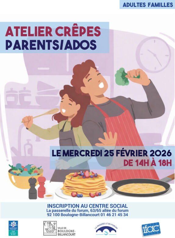 Atelier crêpes parents/ados